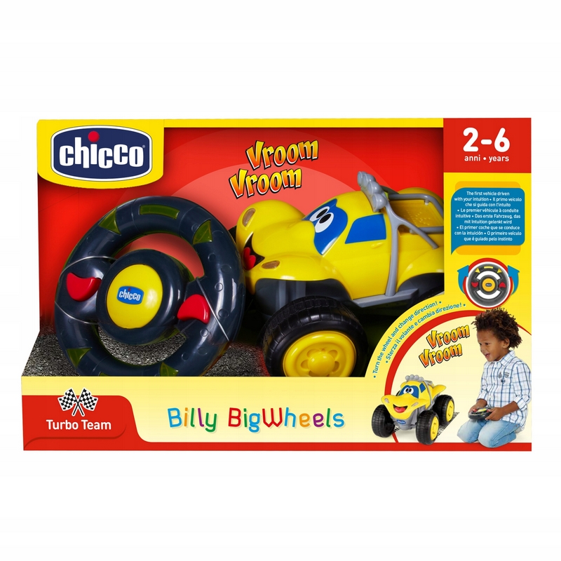 Chicco Diaľkovo ovládané auto Billy žlté 617590